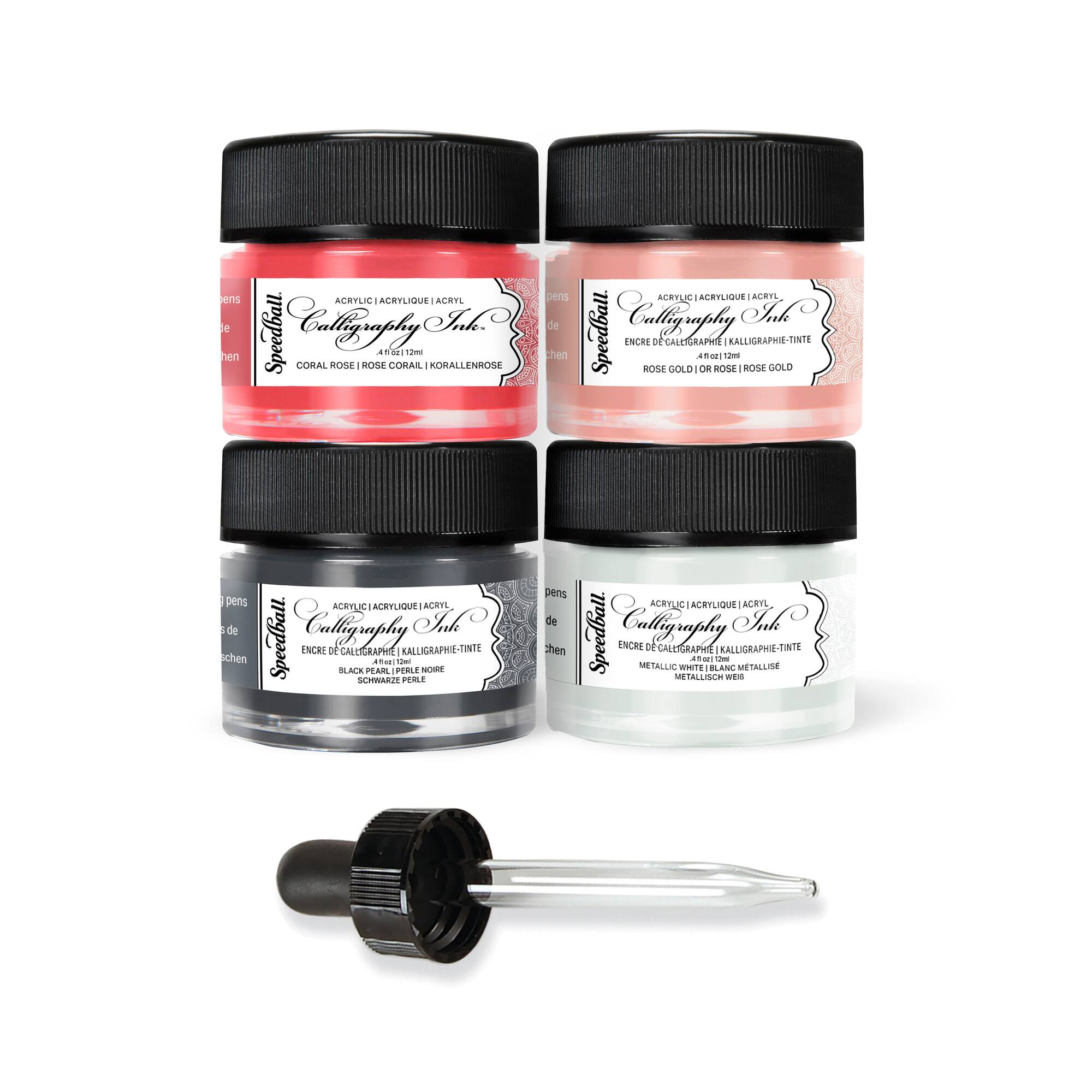 Speedball® Metallic Calligraphy Ink Set